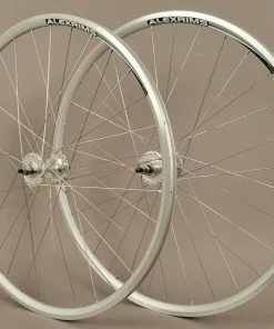 Alexrims Alex AT470 Silver Fixed Gear Track Bike Wheelset 32h Single Speed Formula Hubs
