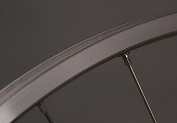 H Plus Son TB14 Silver Rims Fixed Gear Track Bike SingleSpeed Wheelset Wheels - Image 3