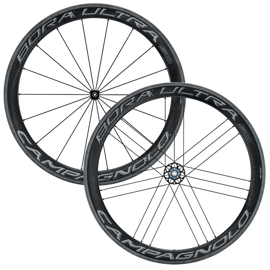 Campagnolo® Campagnolo Bora Ultra 50 Dark Clincher Wheel Set 2019 1 Campagnolo® Campagnolo Bora Ultra 50 Dark Clincher Wheel Set 2019