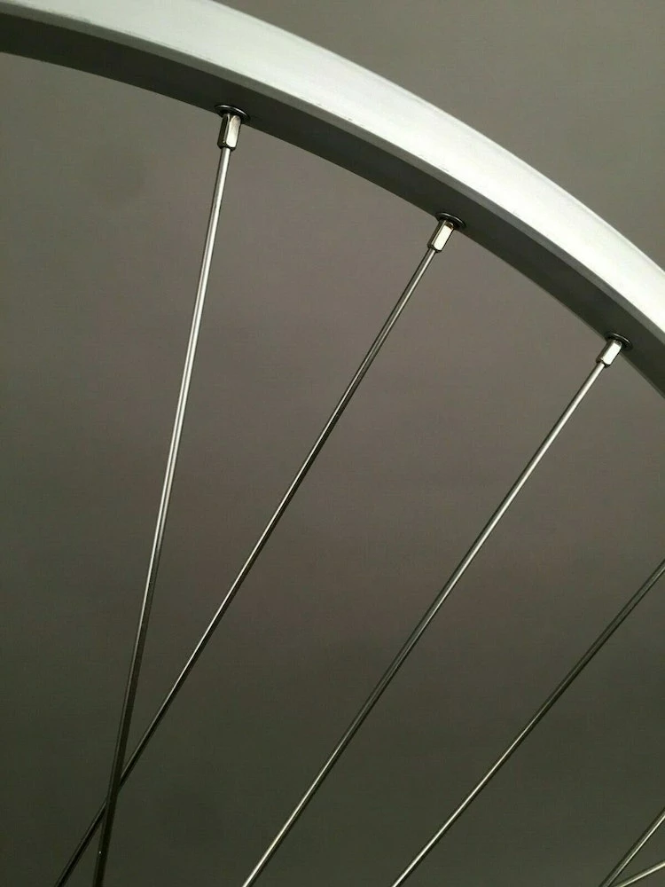 Sun Rims SUN CR18 SILVER 700 SINGLE SPEED ROAD BIKE WHEELSET Heavy Duty Coaster Brake Hub - Image 2