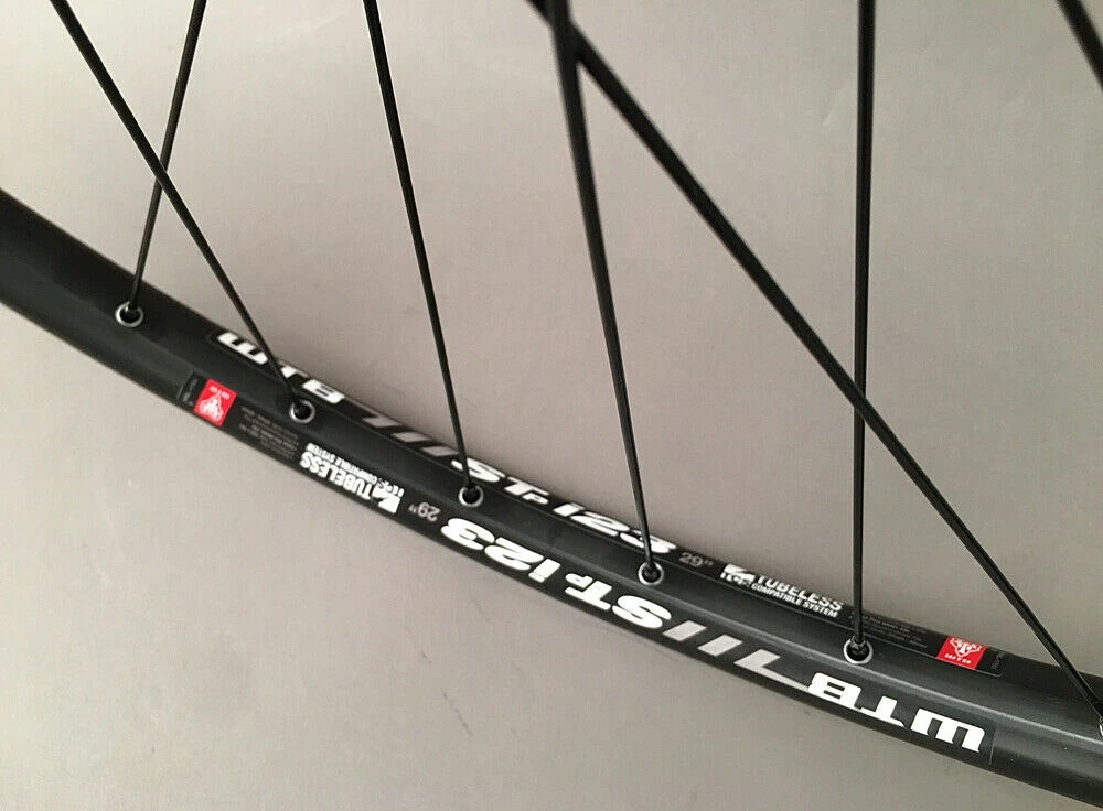 WTB ST I23 27.5" 650b Gravel CX Bike Wheels Tubeless Quick Release Black 32 Hole - Image 2