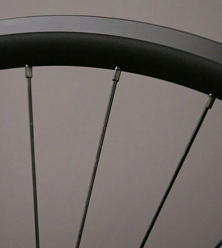 H Plus Son H + Son Archetype Black Rims Gran Compe Hubs Track Bike Fixed Gear Wheelset - Image 3