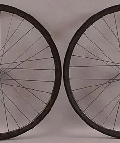 Velocity Deep V ALL BLACK Fixed Gear Track Bike Singlespeed Wheelset Wheels