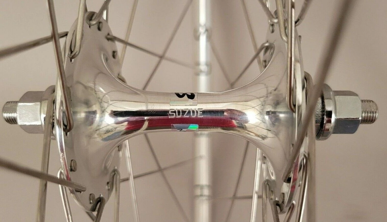 H Plus Son H + Plus Son Silver Archetype W/ 36h Suzue Track Hubs Wheelset 6 H Plus Son H + Plus Son Silver Archetype W/ 36h Suzue Track Hubs Wheelset - Image 6