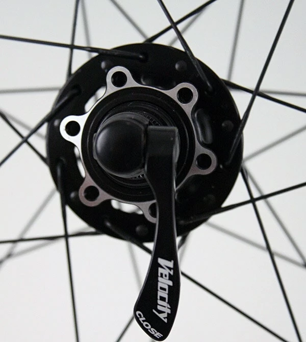 Velocity A23 Gravel CX Road Bike Disc Brake Wheelset QR Or Thru Axle Hubs - Image 3
