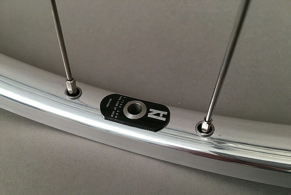 H Plus Son H + Son TB14 Silver Fixed Gear Track Bike SingleSpeed Wheelset Suzue Promax Hubs - Image 4