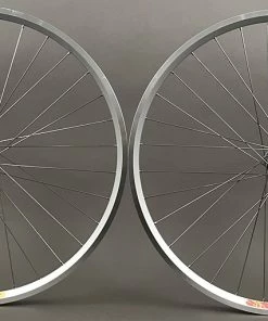 Velocity DYAD 27.5 650B SILVER WHEELSET SHIMANO 105 HUBS 8-11S MTB Gravel