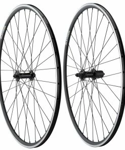 Alexrims Alex DA22 Black Road Bike Wheels Wheelset 32h Shimano Hubs 8-11 Speed 100-130mm