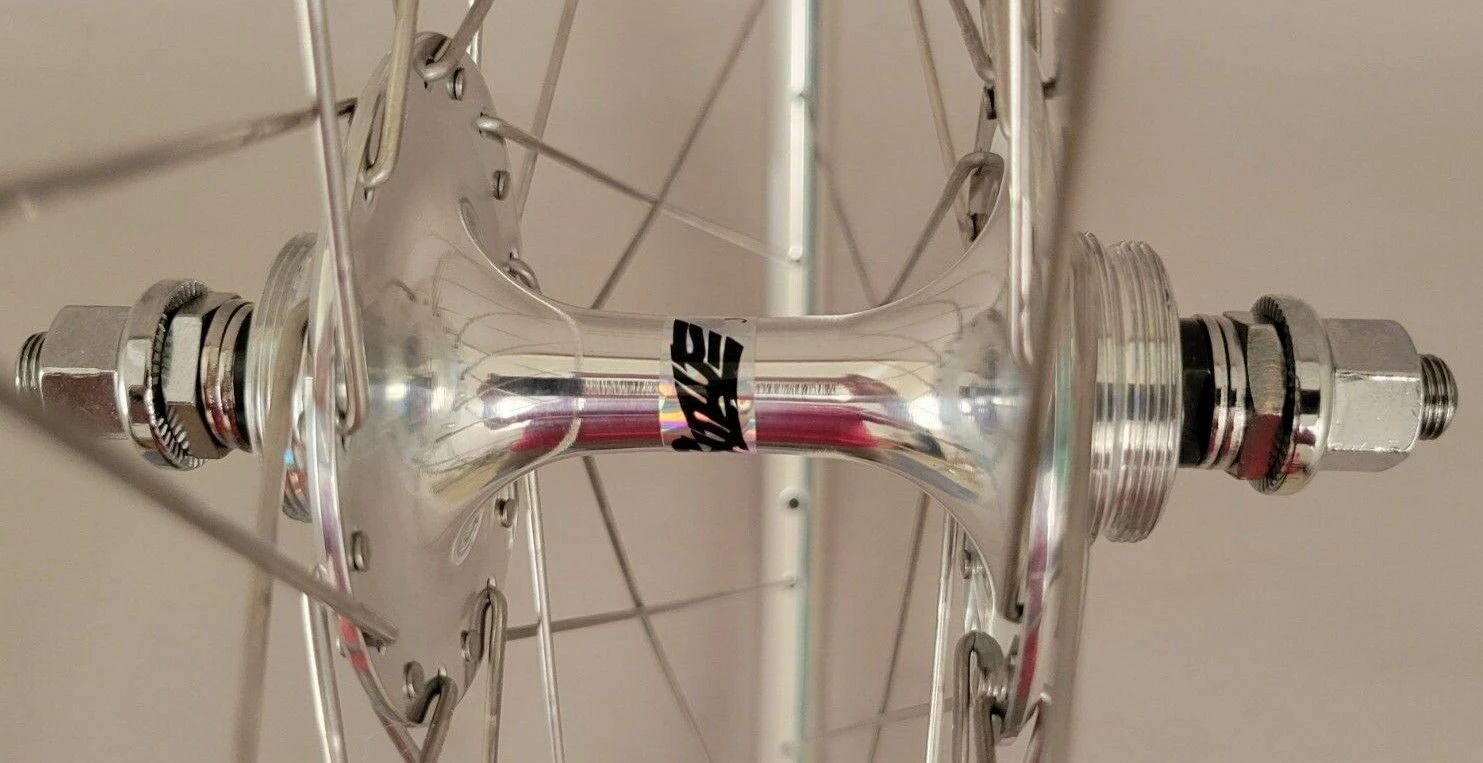 H Plus Son H + Plus Son Silver Archetype W/ 36h Suzue Track Hubs Wheelset 5 H Plus Son H + Plus Son Silver Archetype W/ 36h Suzue Track Hubs Wheelset - Image 5