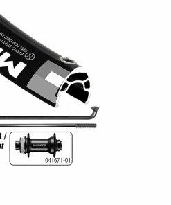 Other Wheel Shop, Alex MD19/ Shimano HB-MT400 27.5'', Wheel, Front, 27.5'' / 584, Holes: 32, 15mm TA, 100mm, Disc Center Lock