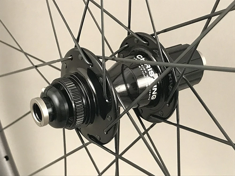 H Plus Son H + Son Hydra Gravel Bike Disc Brake Wheelset Chris King Hubs Shimano 8-11 Speed - Image 4