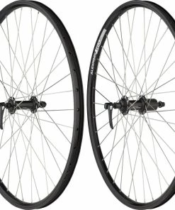 Alexrims 26" Mountain Bike MTB Wheelset Alex DH19 Rims 36h Shimano Deore Hubs QR 100-135