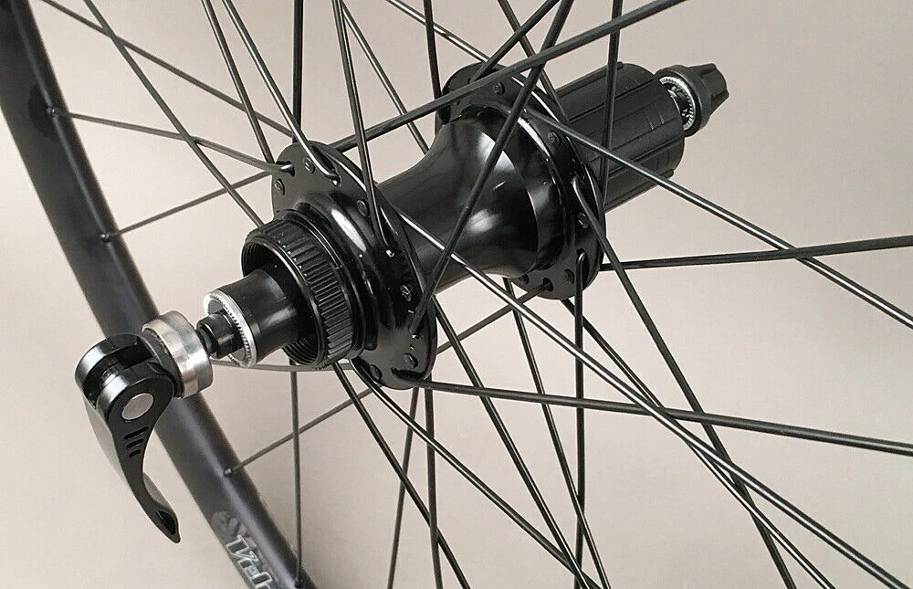 Velocity Aileron 700c Gravel CX Bike Wheels Tubeless Quick Release & Thru Axle - Image 6