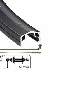 Other Wheel Shop, Alex Z1000/ Shimano Tourney HB-TX505 29'', Wheel, Front, 29'' / 622, Holes: 36, QR, 100mm, Rim And Disc Center Lock