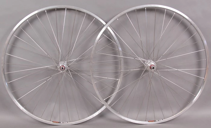 Sun Rims Sun M13 27 Inch Silver Rims 5,6,7 Speed Freewheel Hubs Wheelset 1 Sun Rims Sun M13 27 Inch Silver Rims 5,6,7 Speed Freewheel Hubs Wheelset