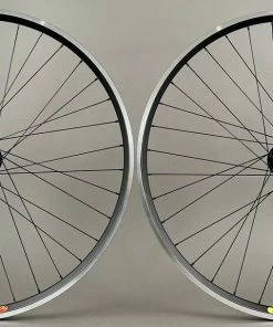 Velocity Dyad Black Suzue Promax Hubs Track Bike Wheelset 36h