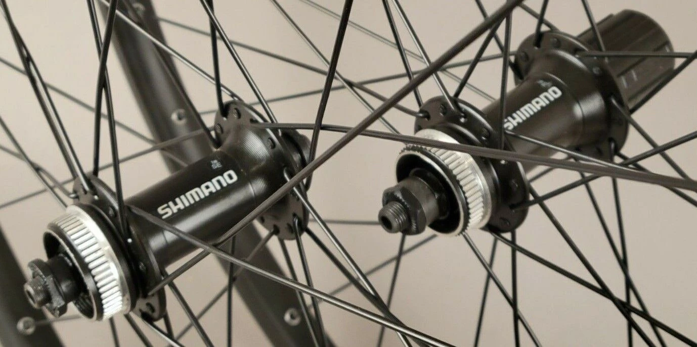 Alexrims Alex Adventurer 700c Disc Brake Gravel MTB Bike Wheels Shimano 28h Hubs QR DT - Image 2