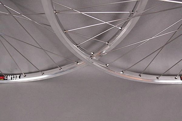 Sun Rims Sun M13 27 Inch Silver Rims 5,6,7 Speed Freewheel Hubs Wheelset 6 Sun Rims Sun M13 27 Inch Silver Rims 5,6,7 Speed Freewheel Hubs Wheelset - Image 6