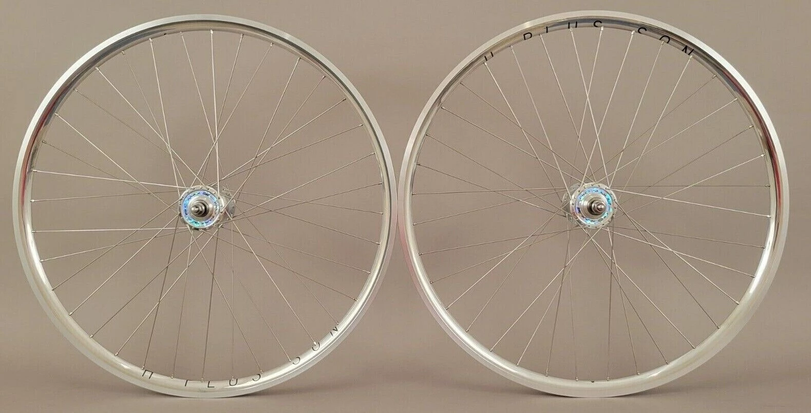 H Plus Son H + Plus Son Silver Archetype W/ 36h Suzue Track Hubs Wheelset 1 H Plus Son H + Plus Son Silver Archetype W/ 36h Suzue Track Hubs Wheelset