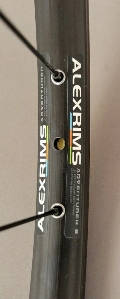 Alexrims Alex Adventurer 700c Disc Brake Gravel MTB Bike Wheels Shimano 28h Hubs QR DT - Image 4