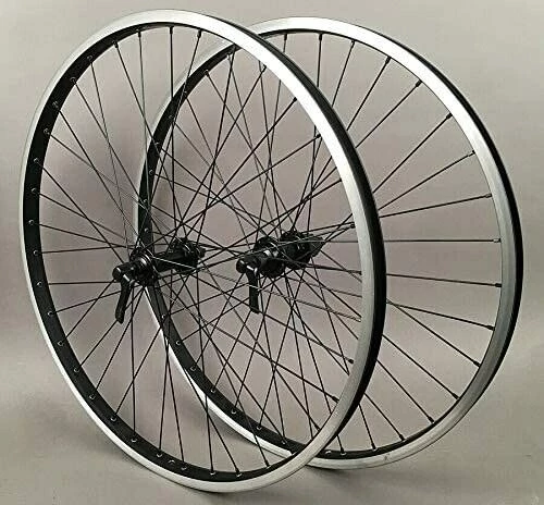 Sun Rims Sun Rhyno Lite 26" Mountain Touring Bike Wheels Shimano Deore Rim Brake Hubs 36h - Image 2