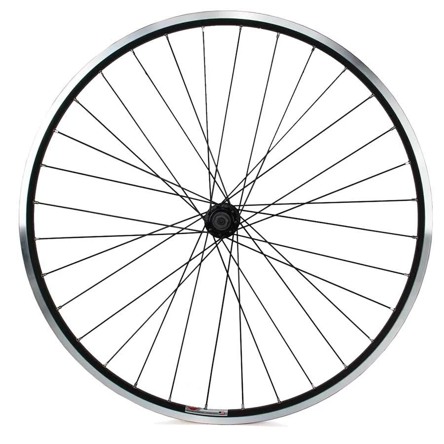 Other Sta-Tru, 26" Front MTB Style Black Double Wall Rim 32h QR V-Brake Stainless Steel Spokes 1 Other Sta-Tru, 26" Front MTB Style Black Double Wall Rim 32h QR V-Brake Stainless Steel Spokes