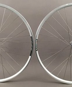 Alexrims Alex Rims DA22 Silver Fixed Gear Track Bike Wheels 32h SingleSpeed Formula Hubs