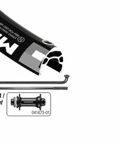 Other Wheel Shop, Alex MD19/ Shimano HB-MT400-B Boost 27.5'', Wheel, Front, 27.5'' / 584, Holes: 32, 15mm TA, 110mm Boost, Disc Center Lock