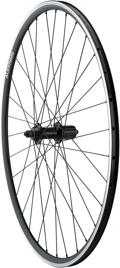 Alexrims Alex DA22 Black Road Bike Wheels Wheelset 32h Shimano Hubs 8-11 Speed 100-130mm 3 Alexrims Alex DA22 Black Road Bike Wheels Wheelset 32h Shimano Hubs 8-11 Speed 100-130mm - Image 3