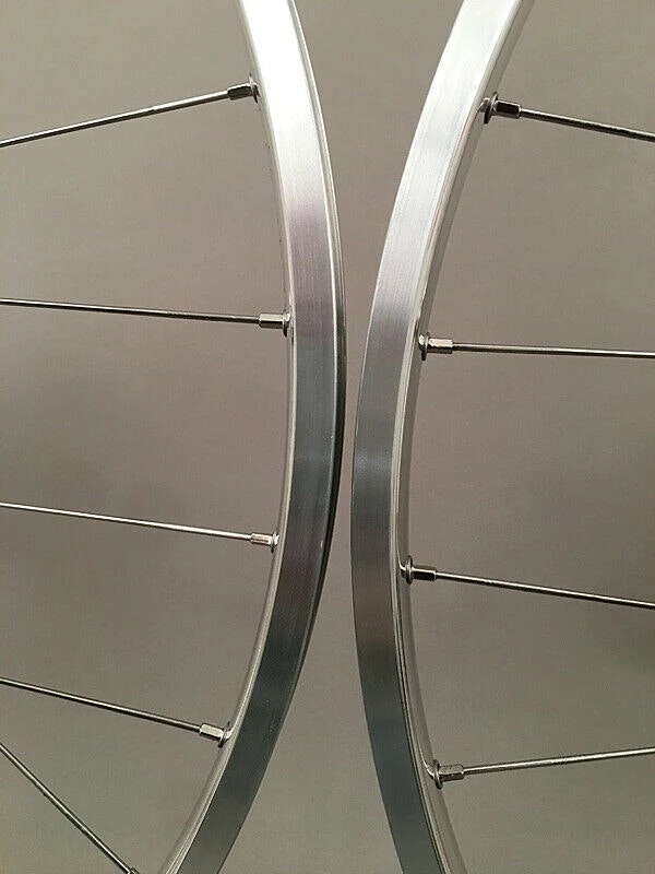 H Plus Son H + Son TB14 Silver Fixed Gear Track Bike SingleSpeed Wheelset Suzue Promax Hubs - Image 3