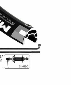 Other Wheel Shop, Alex MD19/ Shimano MT200 27.5'', Wheel, Front, 27.5'' / 584, Holes: 32, QR, 100mm, Disc Center Lock