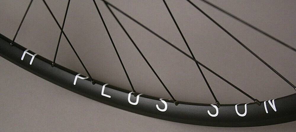 H Plus Son H + Son Archetype Black Rims Gran Compe Hubs Track Bike Fixed Gear Wheelset - Image 4