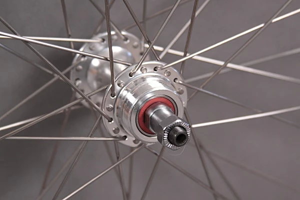 Sun Rims Sun M13 27 Inch Silver Rims 5,6,7 Speed Freewheel Hubs Wheelset 4 Sun Rims Sun M13 27 Inch Silver Rims 5,6,7 Speed Freewheel Hubs Wheelset - Image 4