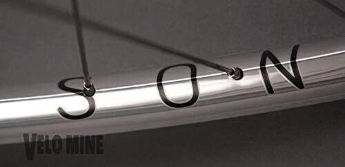 H Plus Son Archetype Polished SILVER 32h Fixed Gear Track Bike Wheelset - Image 5