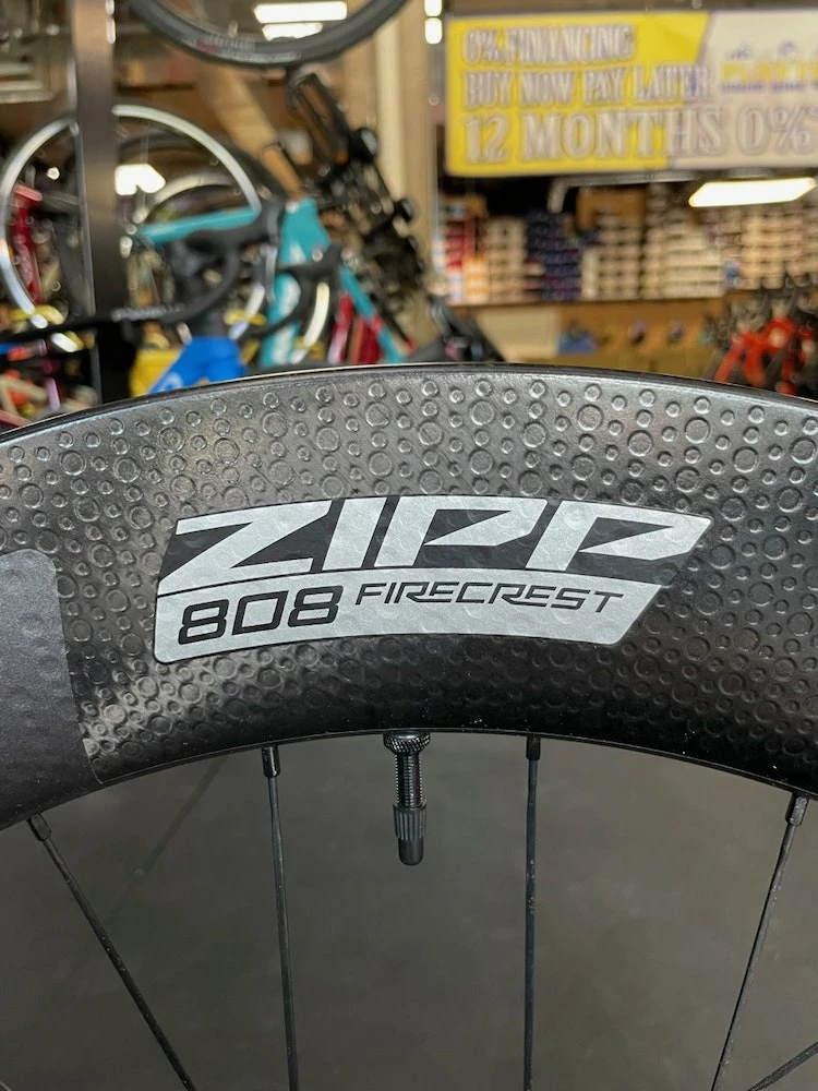 Zipp 808 Firecrest Disc Brake Wheelset Shimano/SRAM 11s 2022 - Image 2