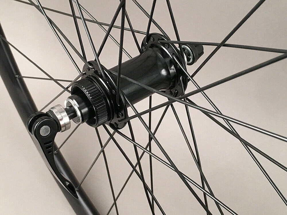 Velocity Aileron 700c Gravel CX Bike Wheels Tubeless Quick Release & Thru Axle - Image 8