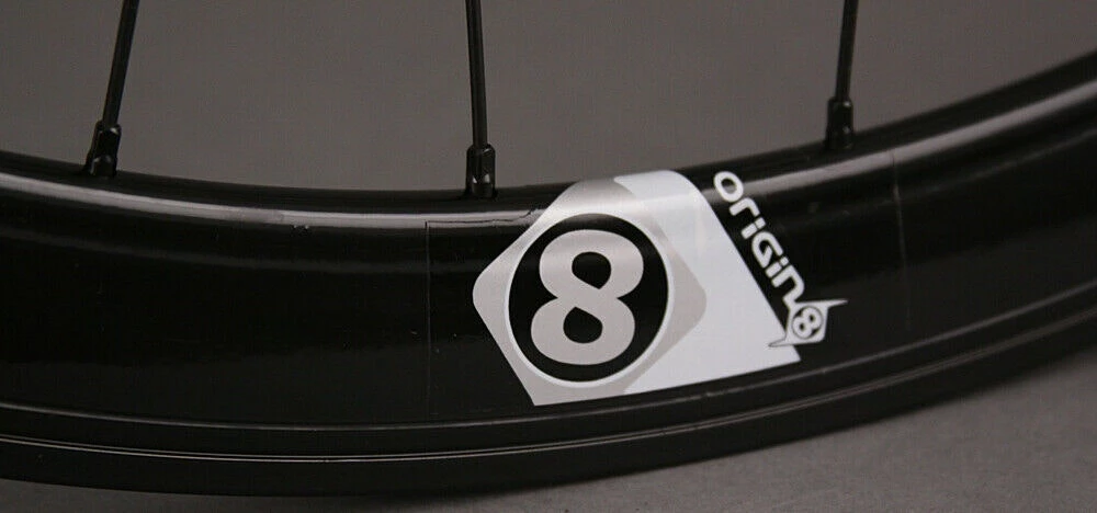 Origin-8 Fixed Gear Track Bike Wheelset 42mm Deep Aero Rims Formula Fx/Fx Hub All Black - Image 4