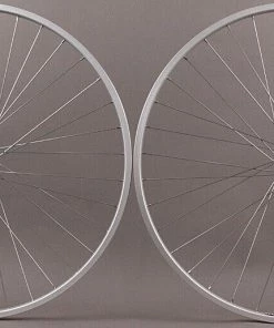Sun Rims Sun CR18 700 Silver Wheelset 36 H 126mm 5 6 7 Speed Freewheel Fit Vintage Bike