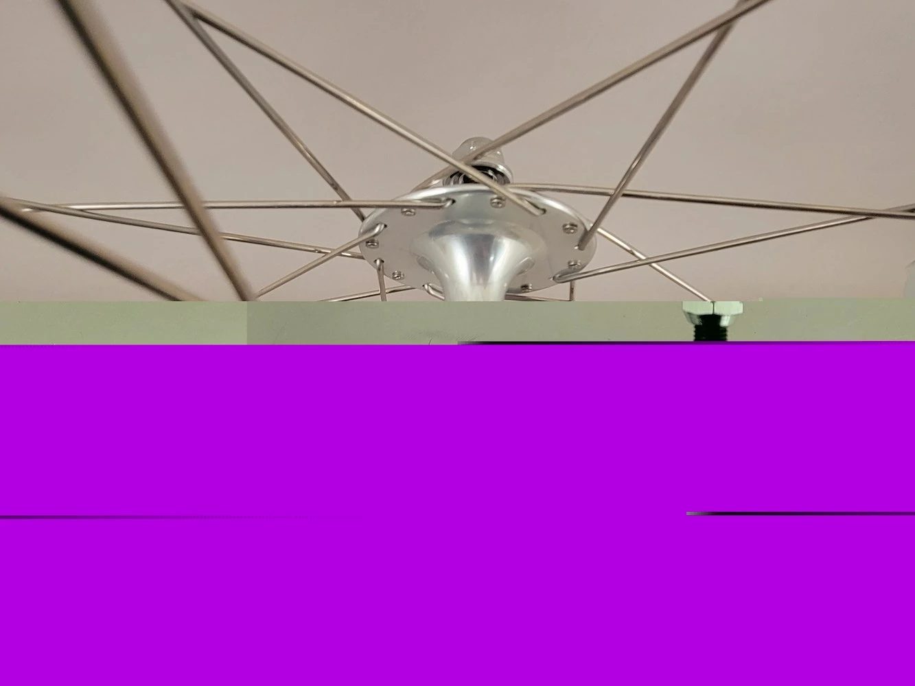 H Plus Son H + PLUS SON TB14 Silver MICHE Track Hubs Fixed Gear Wheels Wheelset FX/FX 32H - Image 8