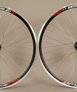 Weinmann DP18 BLACK FIXED GEAR SINGLE SPEED WHEELSET 36 Hole Flip Flop Hubs