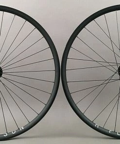 H Plus Son Archetype Black Rims Suzue ProMax Hubs Track Bike Fixed Gear Wheelset