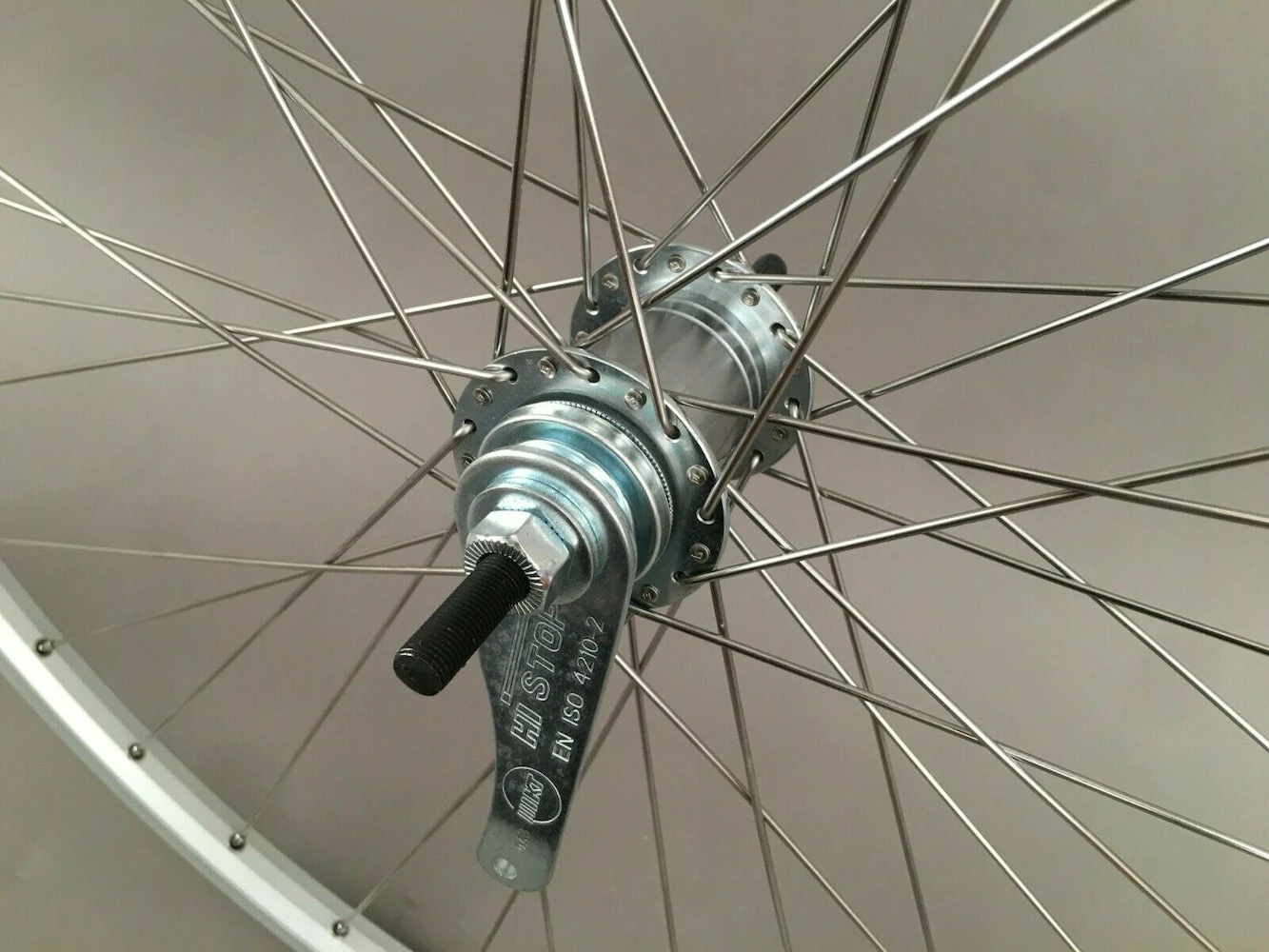 Sun Rims SUN CR18 SILVER 700 SINGLE SPEED ROAD BIKE WHEELSET Heavy Duty Coaster Brake Hub - Image 5