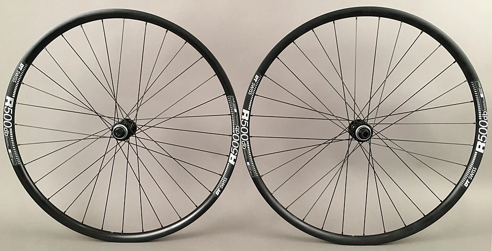 Dt-swiss DT Swiss R500 Shimano 105 Hubs Road Bike Wheelset 700c Thru Axle