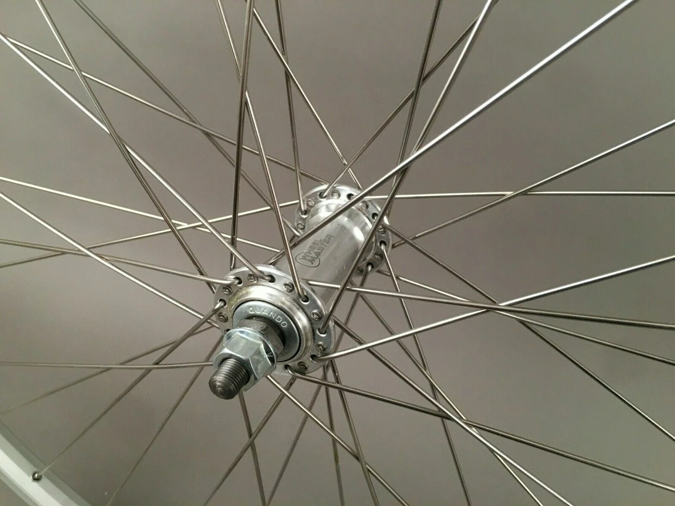 Sun Rims SUN CR18 SILVER 700 SINGLE SPEED ROAD BIKE WHEELSET Heavy Duty Coaster Brake Hub - Image 4