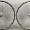 H Plus Son H + Plus Son Hydra Grey Rims Track Fixed Gear Bike Wheelset 28h Phil Wood Hubs